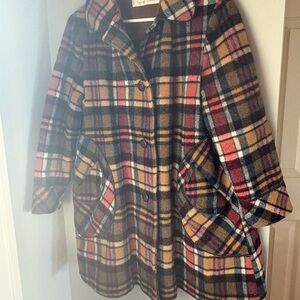 Vintage Sharpee Plaid Women's Coat